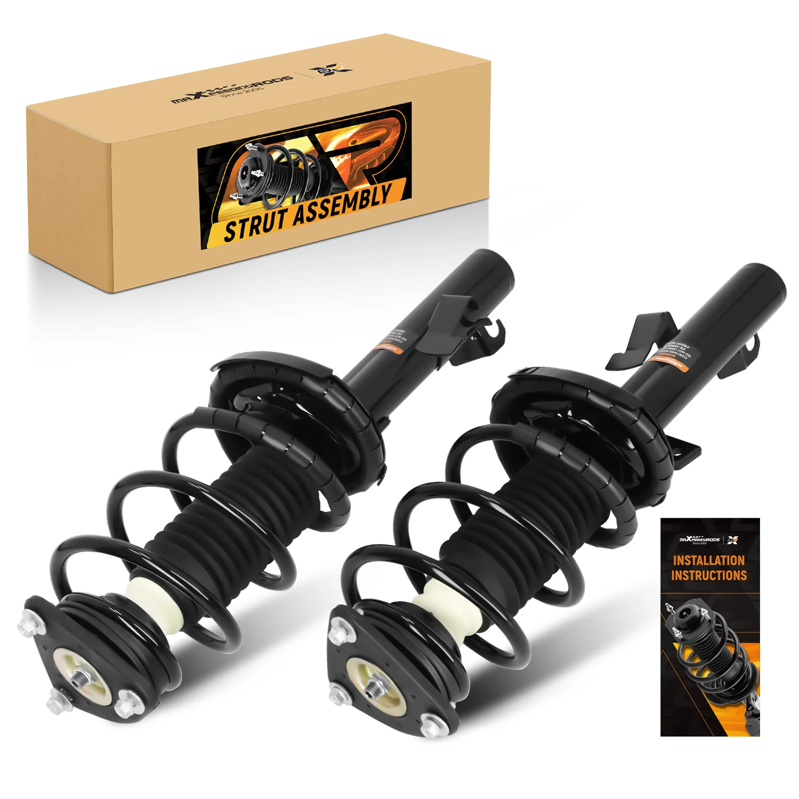 MaXpeedingrods 1336311L 1336311R Suspension Front Struts W/ Coil Spring For Mazda 3 2004-2013 For Mazda 5 2006-2010 FWD