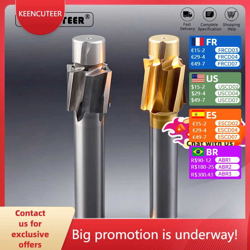 

M35/6542 Cobalt-Containing Countersink Milling Cutter Flat Bottom Countersink Drill With Guide PillarM3M4M5M6M8M10M12M14M16