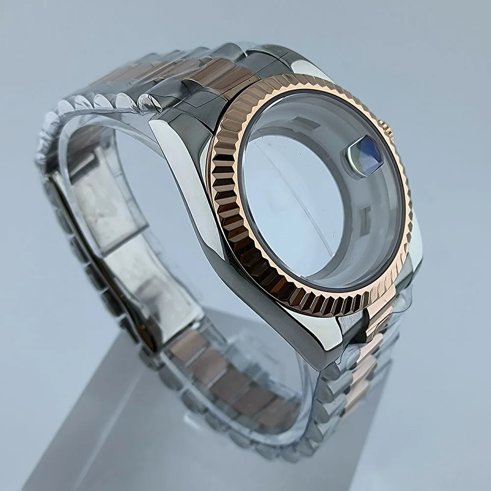 Miyota8285 Watch Case 39mm Case Movement watch automatic mechanical watch sapphire glass men watch fit 8285 movement watch tool