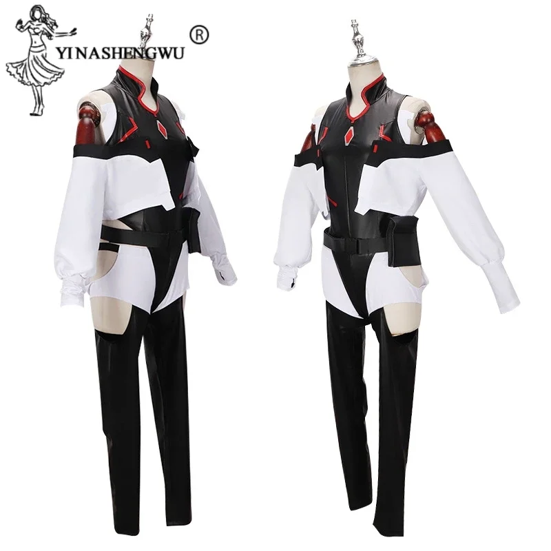 Gioco Cyberpunk Lucy Costume Cosplay Anime edgerunner donne Sexy tuta tuta Lucy parrucca gioco di ruolo uniforme vestiti di Halloween