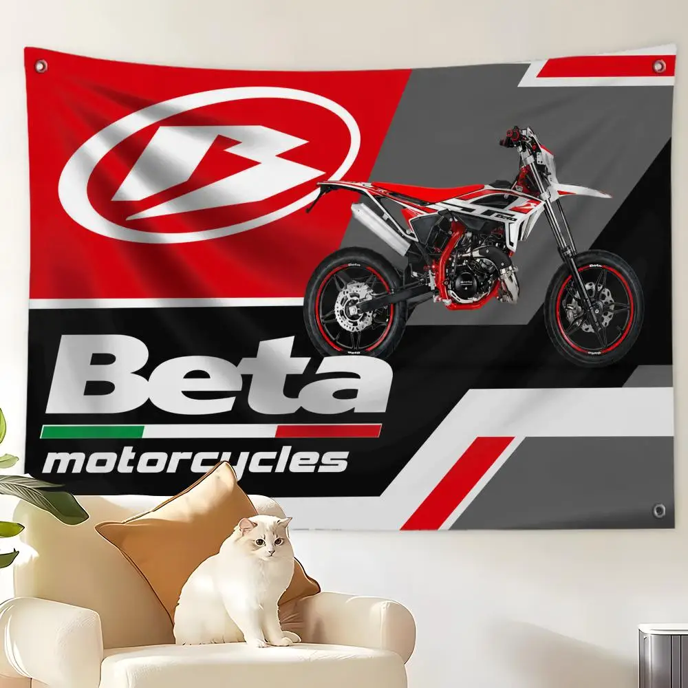 B-Beta Flags Custom Wall Hanging Background Art Banner For Bedroom Home Living Room Outdoor Decor