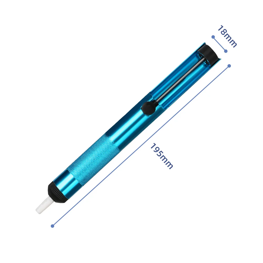 Alumínio Desoldering Bomba De Sucção, Estanho De Solda, Suckers, Gun Solda Ferro Caneta, BGA Ferramentas Manuais