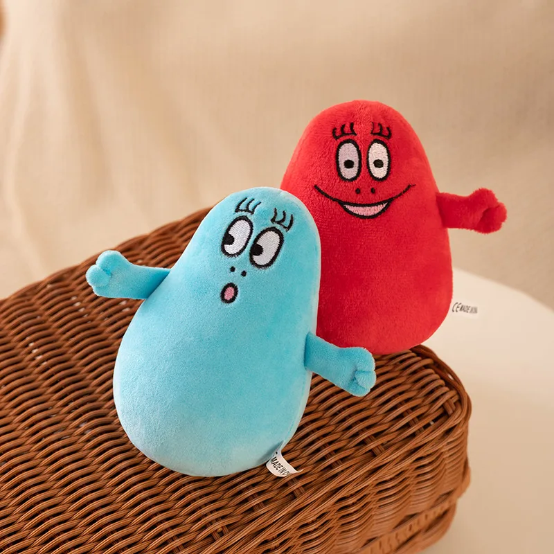 Mainan mewah Barbapapa boneka Anime Barbapapa mainan boneka Monster lucu mainan Barbapapa bantal lempar hadiah ulang tahun anak-anak Natal