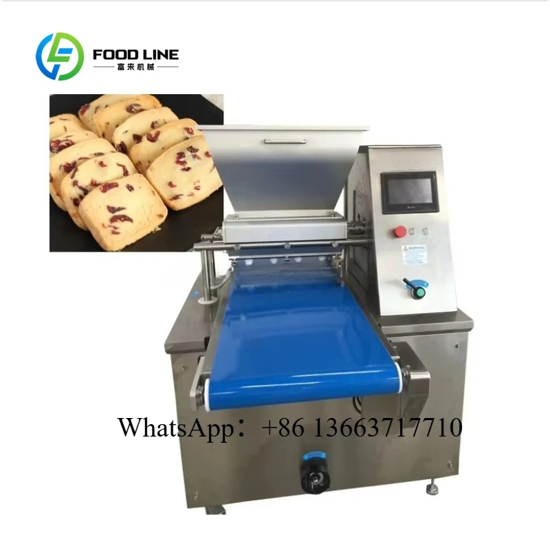 Customized High Capacity Biscuit Cookie Making Baking Machine Cookie Depositor Maker For Commercial Bakery Factory