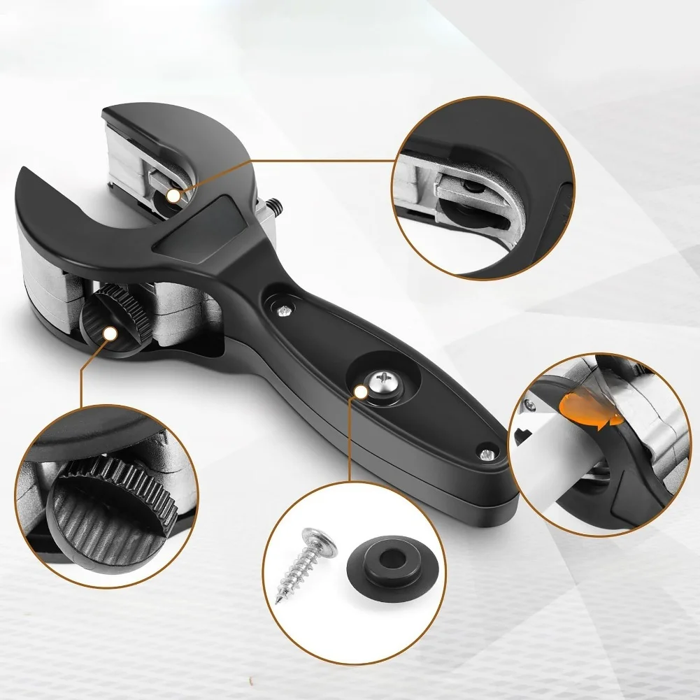 Pipe Cutting Tool Ratchet Tube Cutter For Confined Spaces Single-handed Operation Reduces Hand Fatigue Pruning Tool