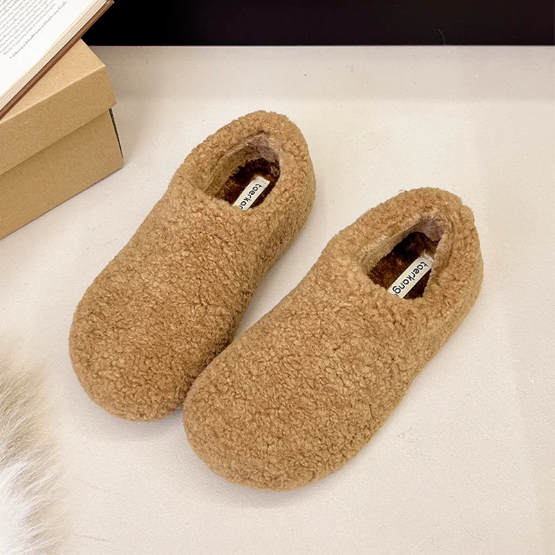 

Женские ботильоны на меху, модная женская обувь на плоской подошве, зимняя прогулочная уютная повседневная обувь, дизайнерские зимние ботинки, новинка 2023 года, женские Zapatillas