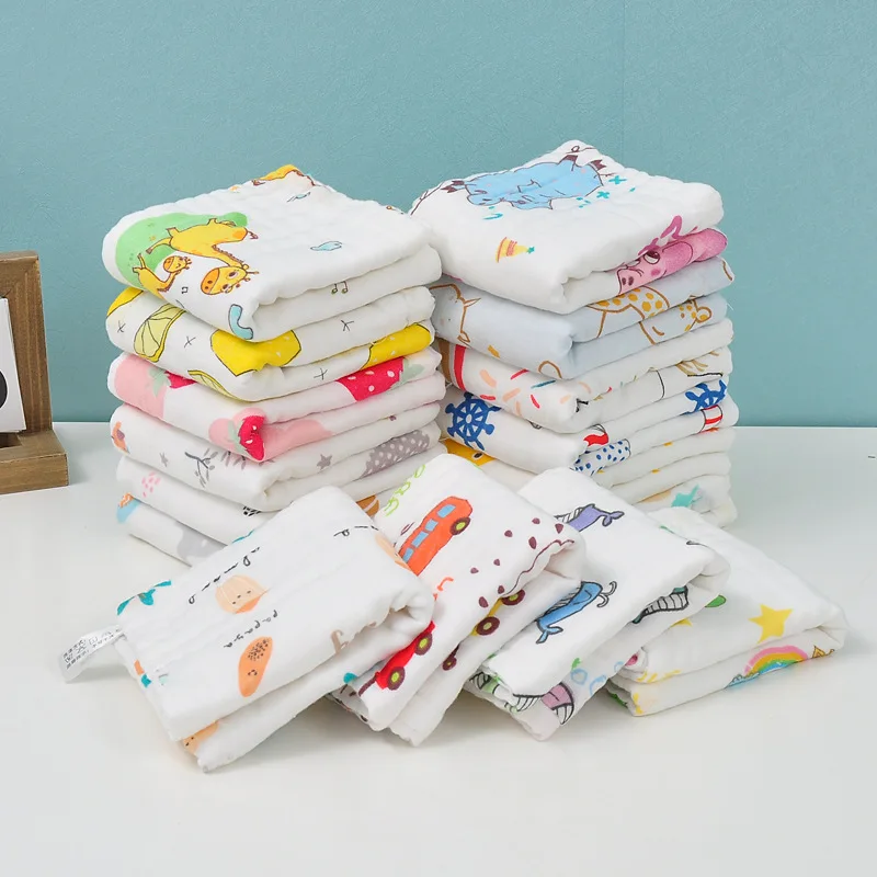 Baby 3pcs BathTowel Boys Girls 100% Cotton Children Baby Towels Blanket For Newborn Washcloth Gauze Washcloth Infant Swaddle