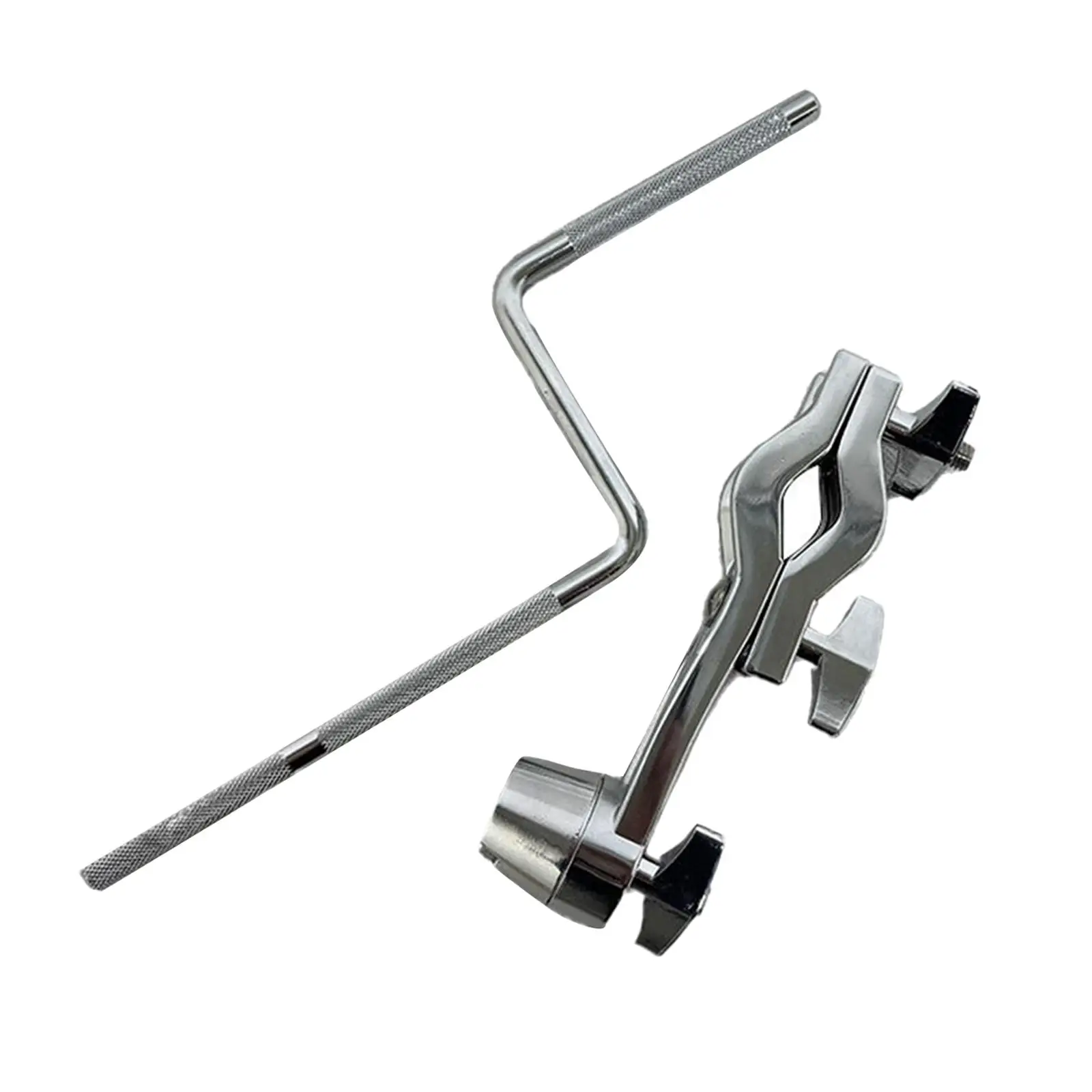 

Drum Mounting Bracket Aluminum Alloy Cowbell Clamp Universal Compatibility Expansion Stand for Rehearsal and Gig Use
