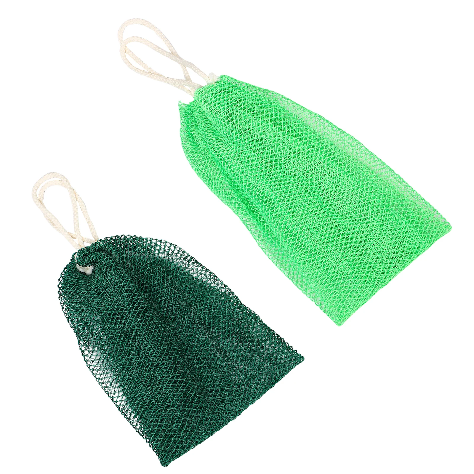 2 Pcs Exfoliating Bath Sponge African Net Cloth Ball/Bath Wipe/Bath Flower Nylon Bathing