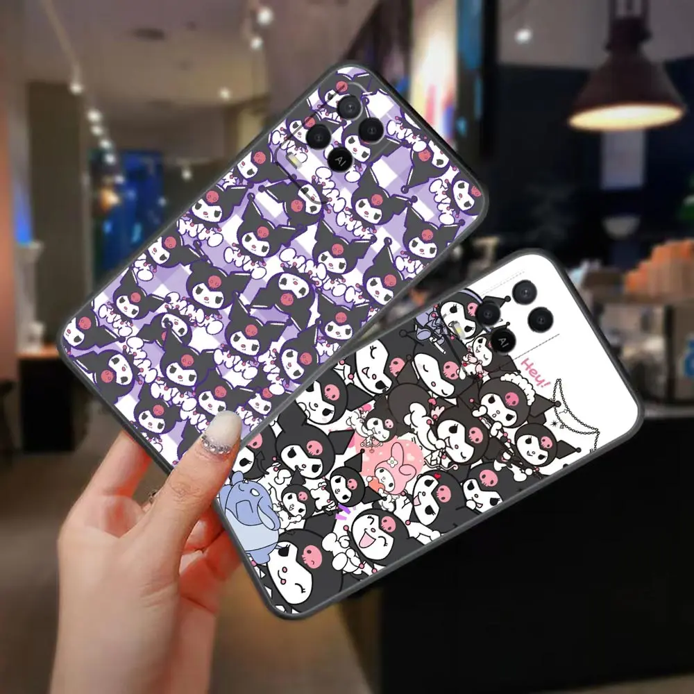 Funda Case For OPPO A94 A93 A83 A79 A78 A76 A74 A73 A71 A59 A57 A55 4G A53 5G A33 A17 A16 A15 Case Cartoon K-Kawaii K-Kouromi