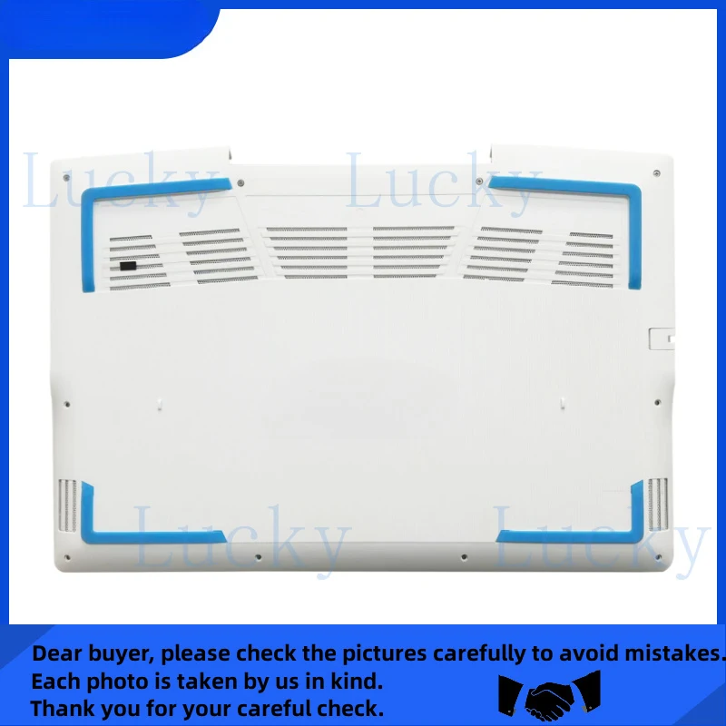 

f New For Dell G Series G3 15 3590 3500 P89F Bottom Case Cover White 0HWPRT HWPRT