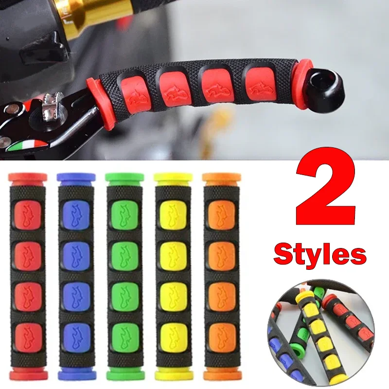 

2PCS Motorcycle Bicycle Anti-Slip Protection Handlebar Universal Motorbike Silicone Brake Lever Grip Moto Equipments Accessories