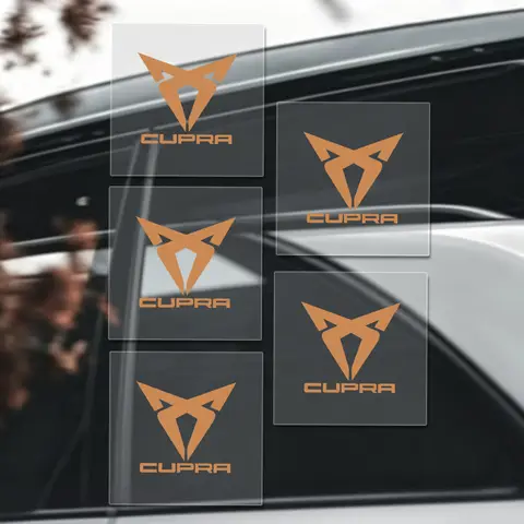 For SEAT Cupra FR Leon Arosa Tolendo Exeo Raval valve core 5/10pcs Car Metal Emblem Stickers Decor Decals Accessories Keychain