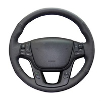Car Steering Wheel Cover Artificial Leather Breathable For Kia Sorento 2009-2014 K7 Cadenza 2011-2015 Car Interior Accessories