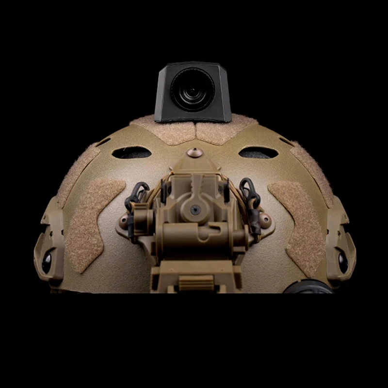 Tactical Helmet Camera Model With Magic Sticker Military Fast Helmet Decoration Camera Props Paintball Airsoft Gear