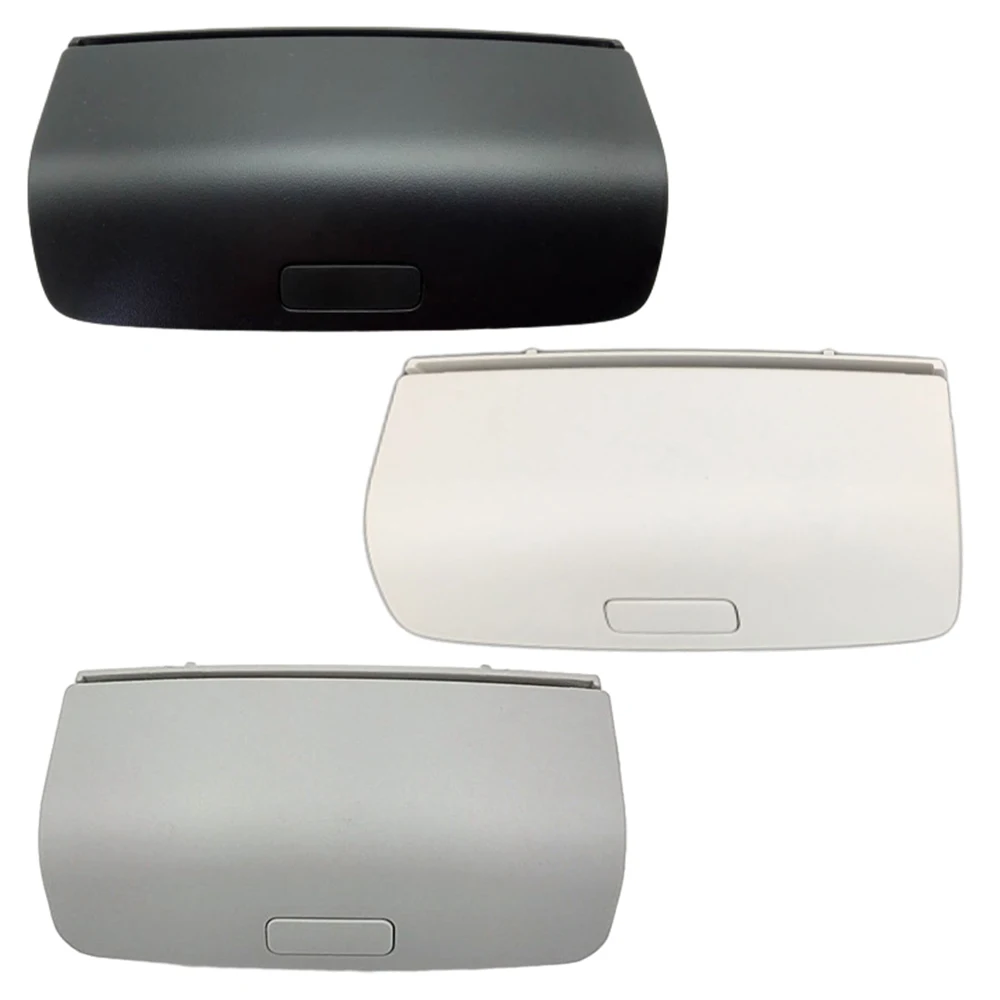 Gray / Black / Beige Glasses Case Car Roof Sunglasses Storage Box Sun Glasses Case Spectacles Holder Accessories
