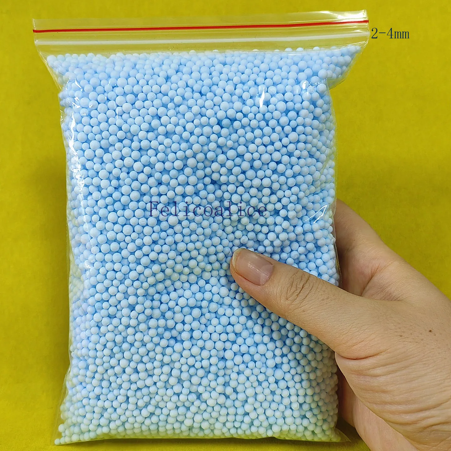 13g/bag  DIY Snow Mud Particles Accessories Slime Balls Small Tiny Foam Beads For Foam Filler For DIY Supplies 2-4mm