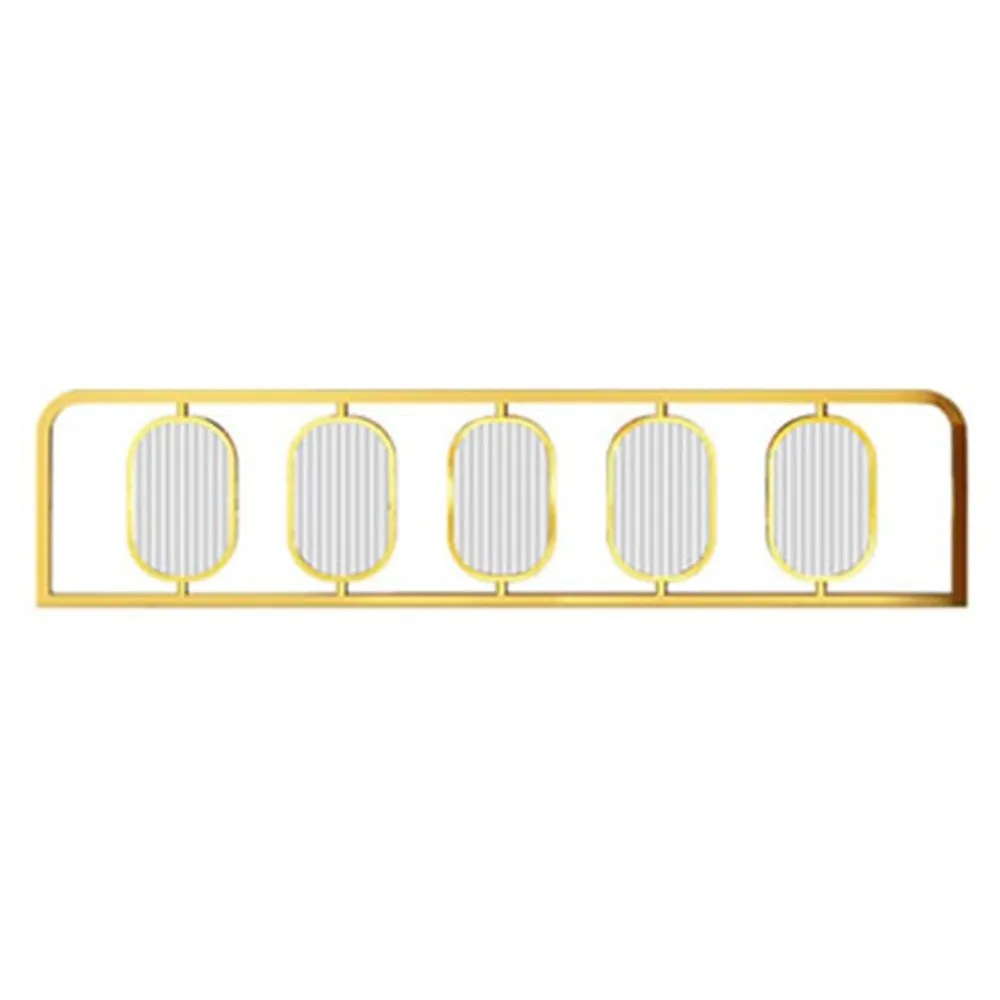 Glass Partitions(Room Dividers) Stylish Glass Dining Area Dividers Stainless Steel Partition Screens for Restaurants