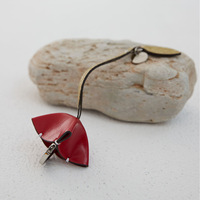 Innovative Creative Leather Mushroom Apple Shaped Keychain Car Keychain Bag Pendant Jewelry
