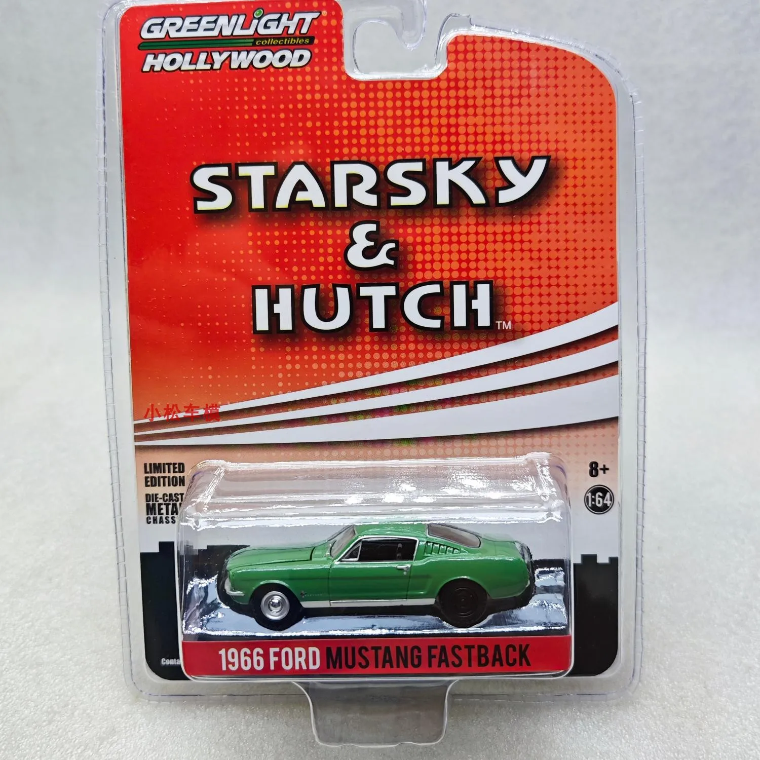 

Greenlight 1:64 1966 FORD MUSTANG FASTBACK Limited collection of die-casting alloy car models