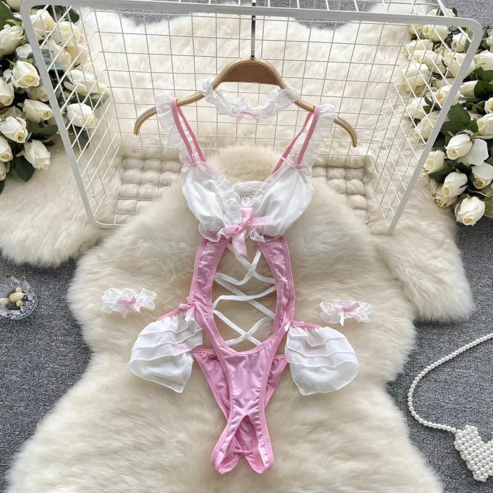 

Zipper Slim Long Sleeve Bodycone Erotic Print Bodysuits Women Stand Neck Corset Playsuits Lingerie Rompers Jumpsuit Sexy Sport