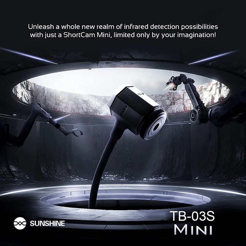 SUNSHIN TB-03SMINI/TB-03S termocamera rapida a infrarossi termocamera ad alta definizione/supporto multipiattaforma