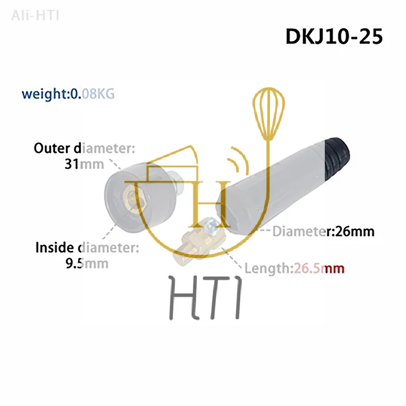 

Machine Cable Welding Cable Connector Quick Fitting Male Female Cable DKJ10-25 European Welding