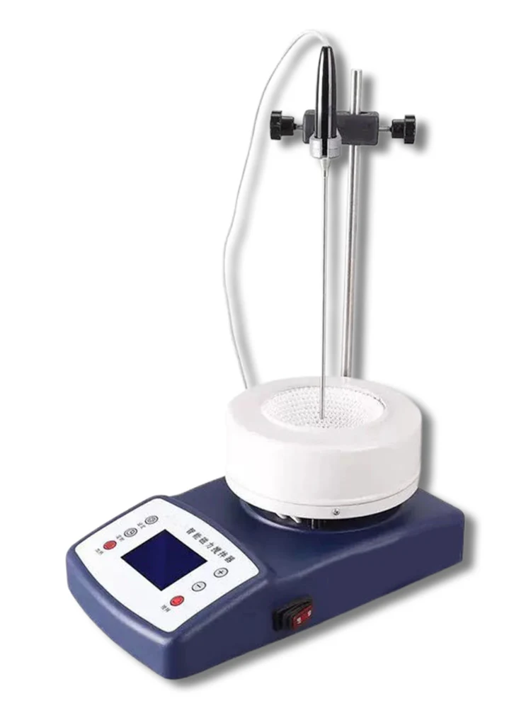 Agitatore Magnetico Digitale da Laboratorio Taisi 500ml & 1000ml con Mantello Riscaldante in Acciaio Inox e Timer