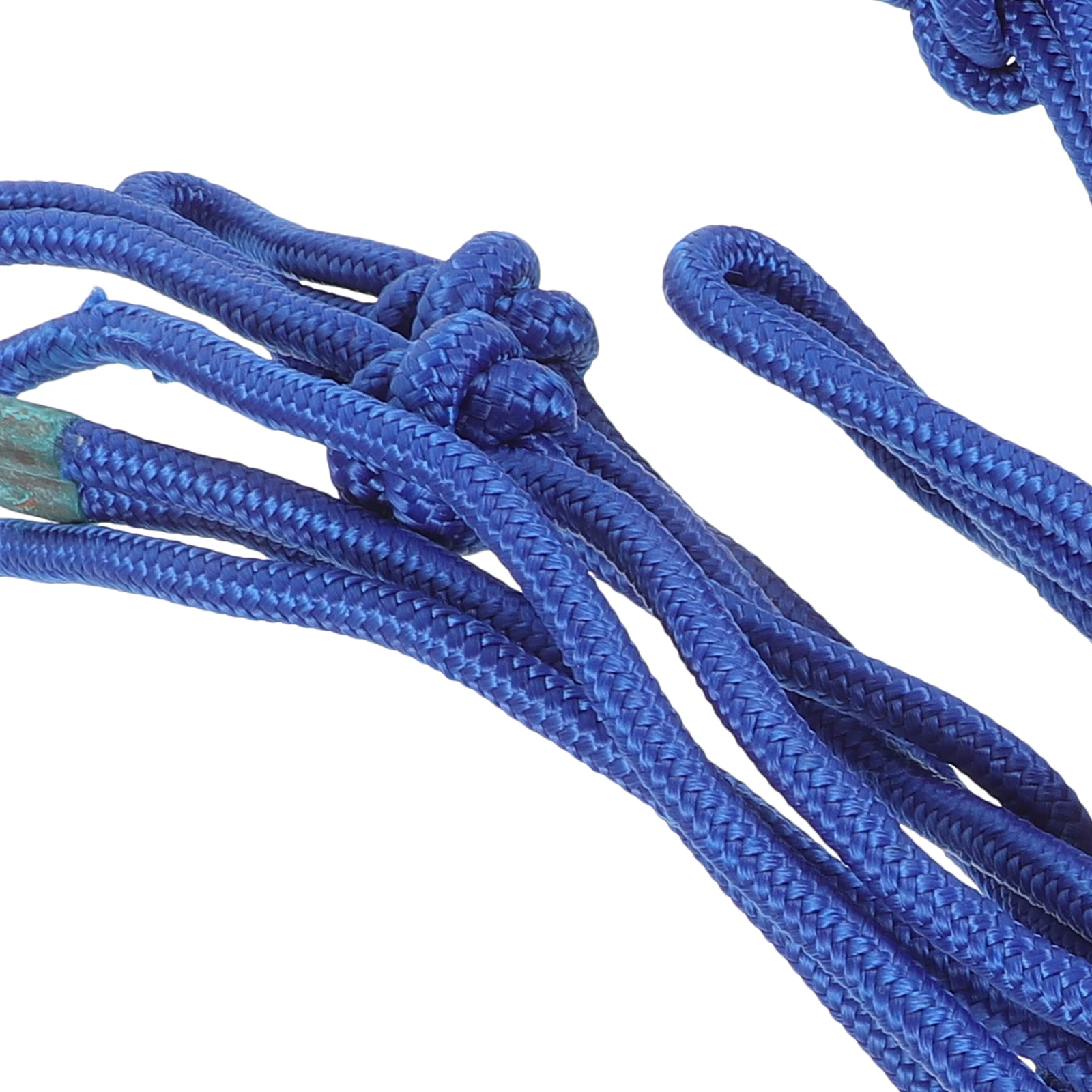 

Rope-woven Horse Halter Blue Western Style Polyester Reusable No Tool Assembly Comfortable Bridle Halters Pets