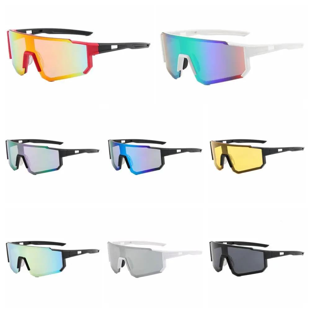 UV400 Cycling Sunglass Windproof Comfortable UV Resistant Cycling Glass Colorful HD Lens Outdoor Sport Goggle Riding