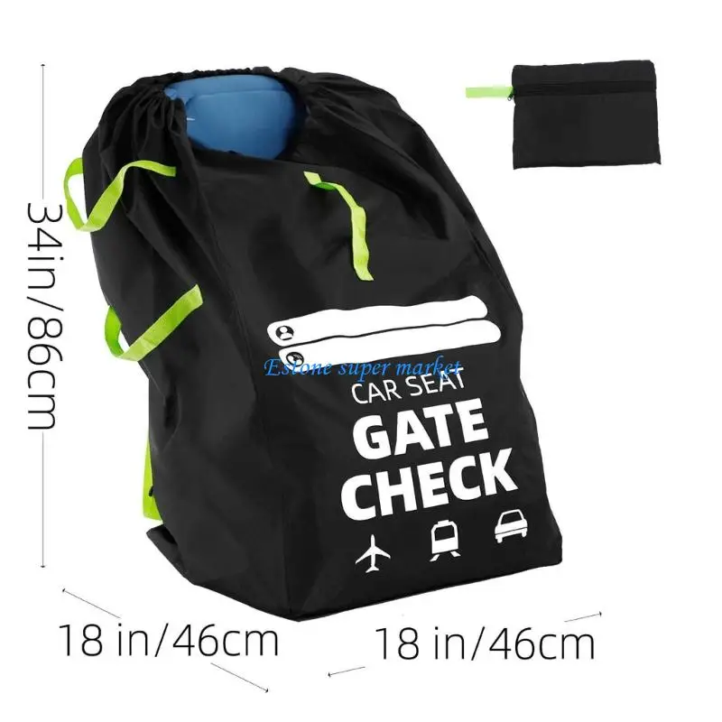 090B حقيبة حمل مقعد السيارة سهلة التنظيف للرضع مع تصميم مريح لحزام المقبض