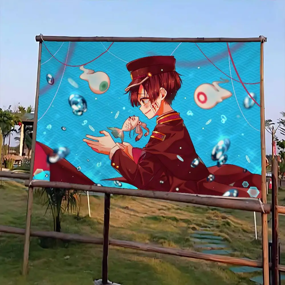 J-Jibaku Shounen Hanako Kun Large Size Shop Art Promotion Advertising Booth Flag Hanging Banners