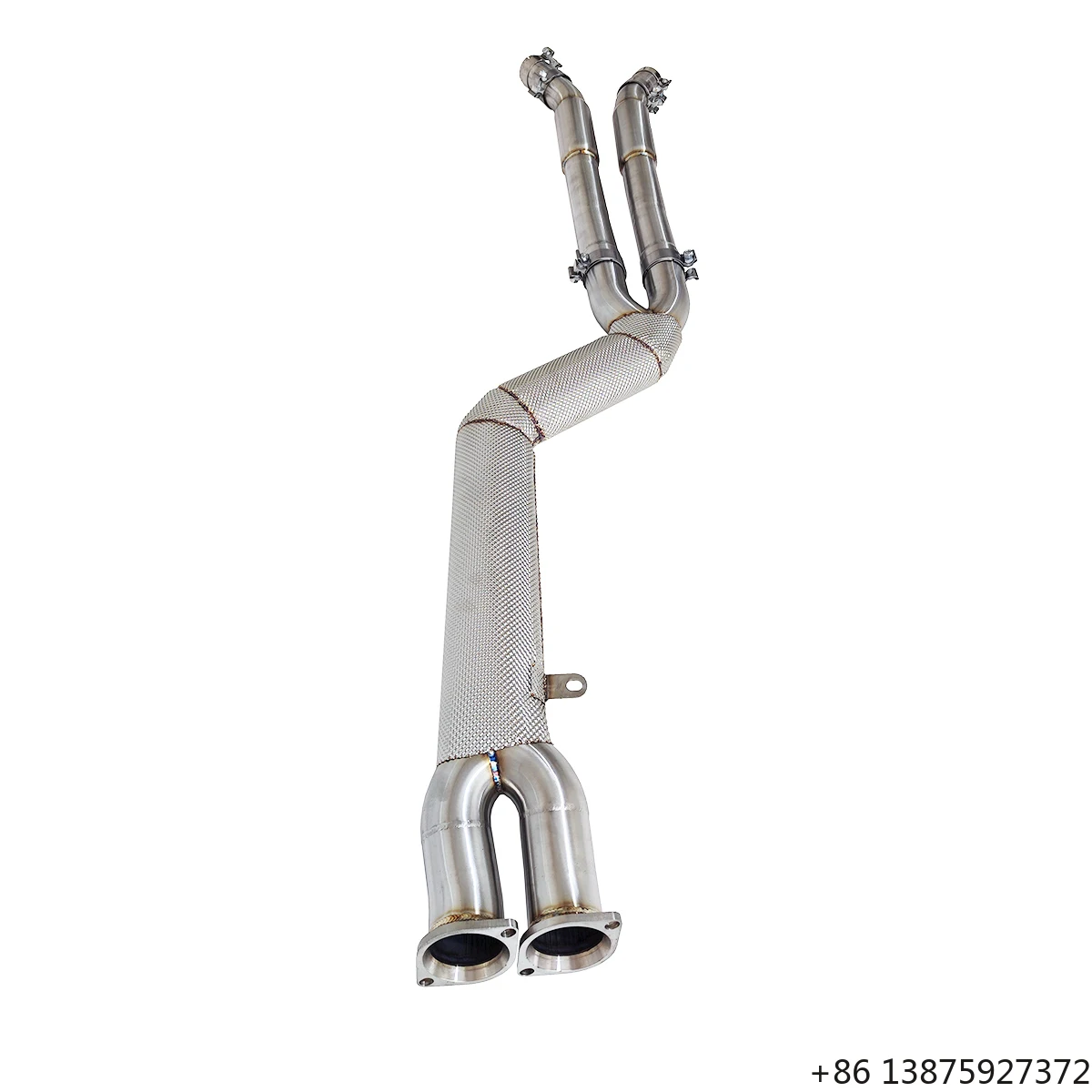 

Ecnal for 2019-2023 F97 F98 X3M X4M S58 3.0T T304 Stainless Steel Monotube 101mm with Resonator Midpipe