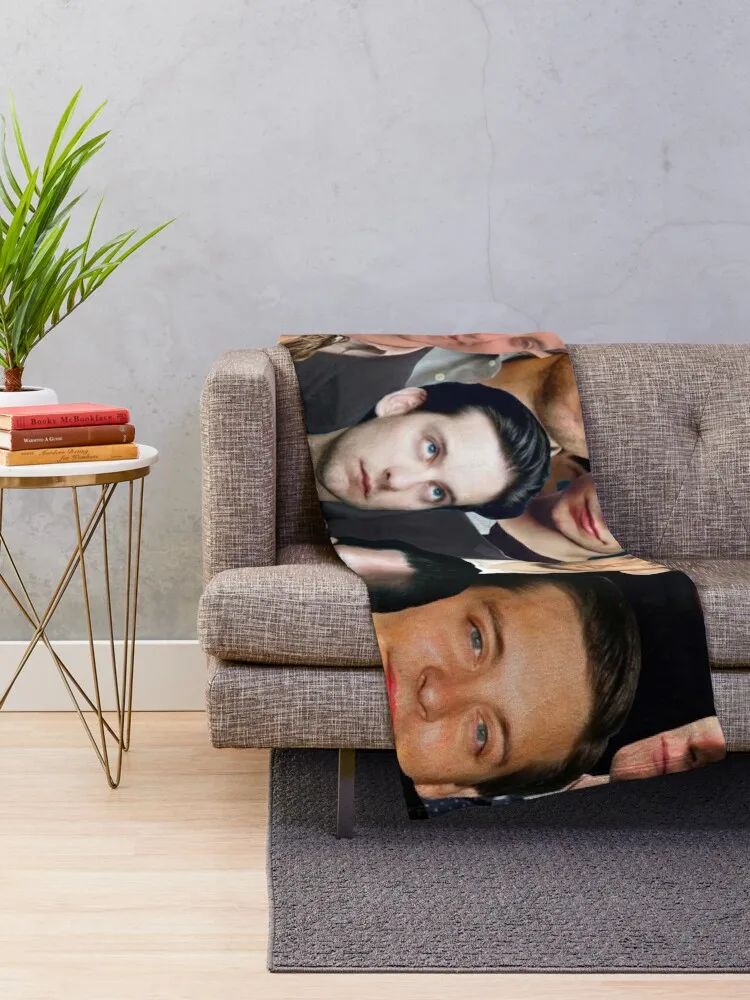 Tobey Maguire Photo Collage Throw Blanket for sofa Comforter Blankets