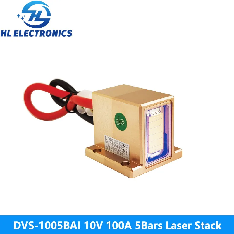DVS-1005BAI 10V 100A 5Bars 500W 808nm Laser Stack for Hair Removal Machine