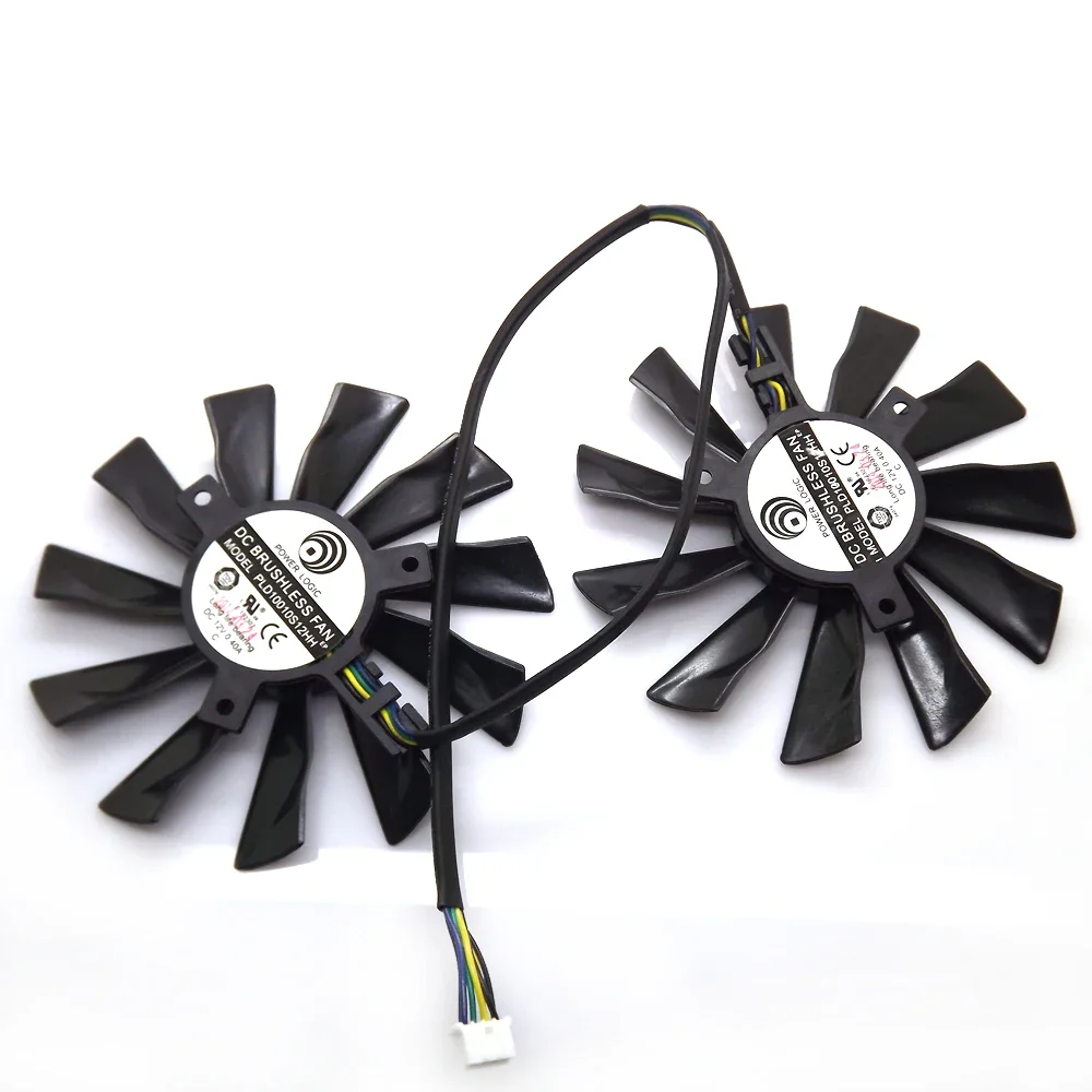NEUE 2 teile/los PLD10010S12HH 95mm 4Pin VGA Lüfter Für MSI R9-290X R9-280X R9-270X R7-260X Grafikkarte Kühler Lüfter