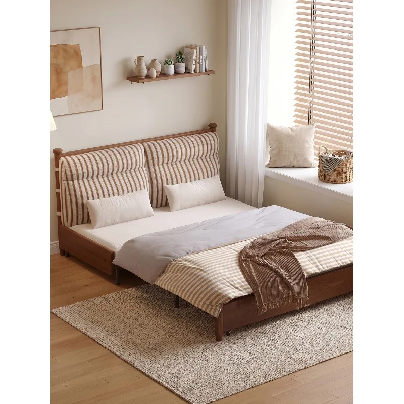 sofa bed folding dual-purpose integrated pull-out telescopic bed small apartment storage sofa bed