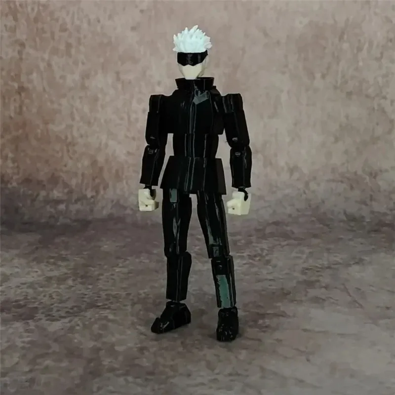 Мультяшная аниме Satoru Gojo 3D печатная кукла Титан 13 Фигурки T13 Lucky 13 Фигурка Фигурка Манекен фанатов Детский подарок
