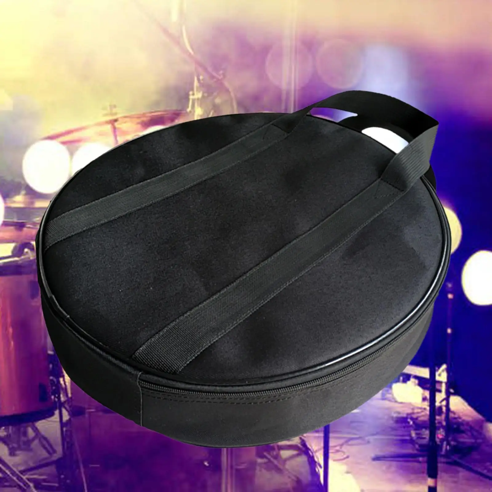 Durable Cymbal Resistant Dumb Drum Bag Dust Proof Black Oxford Cloth Shoulder Straps High Quality Case Bag Carrier