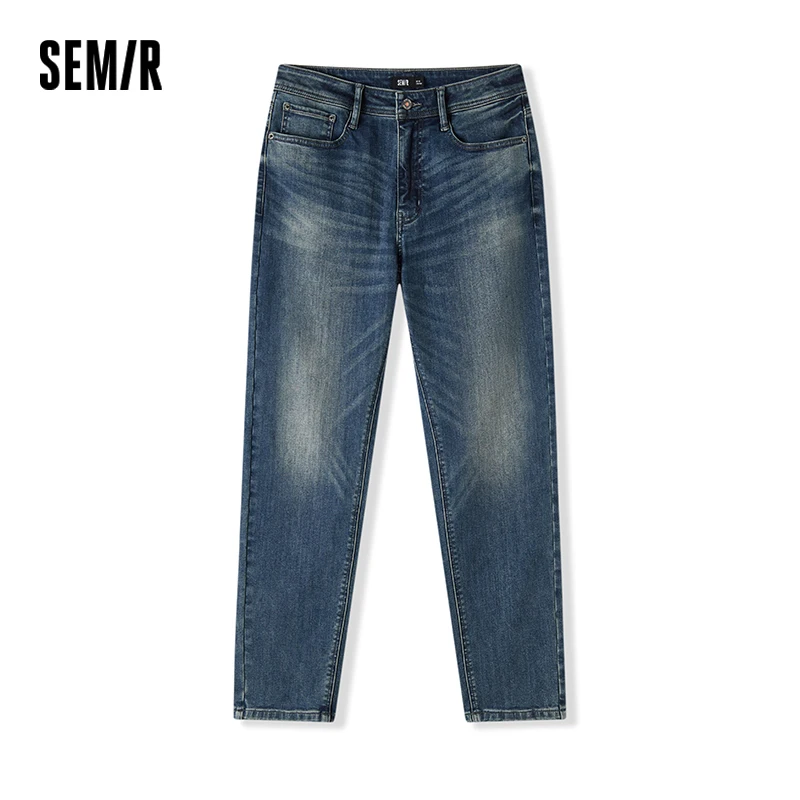

Semir Jeans Men 2025 Autumn New Stretch Slim Skinny Daily Commute Pants