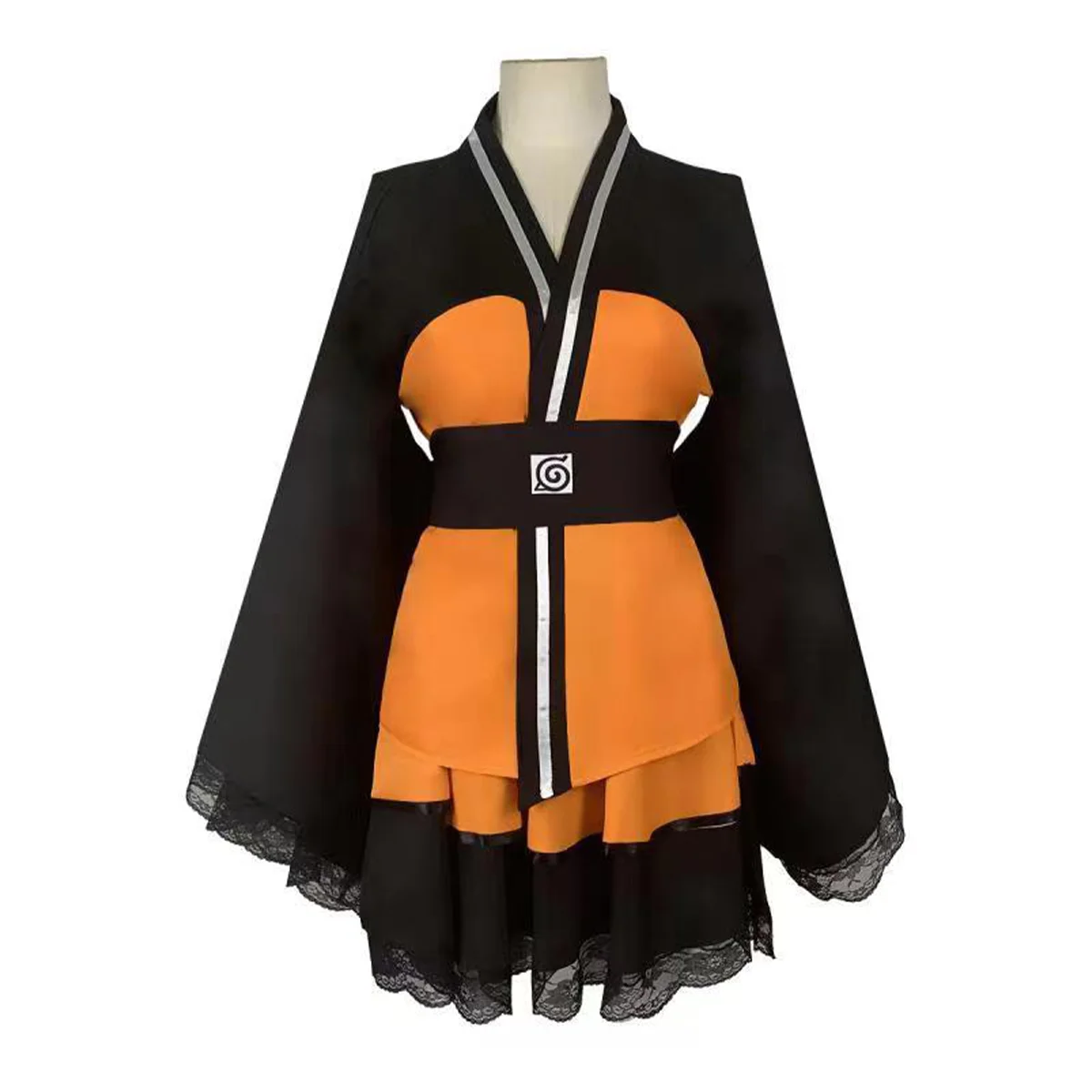 

Hemixush Anime Cos Uzumaki Cosplay Costume Party Uniform Full Set Female Suit Kawaii Kimono