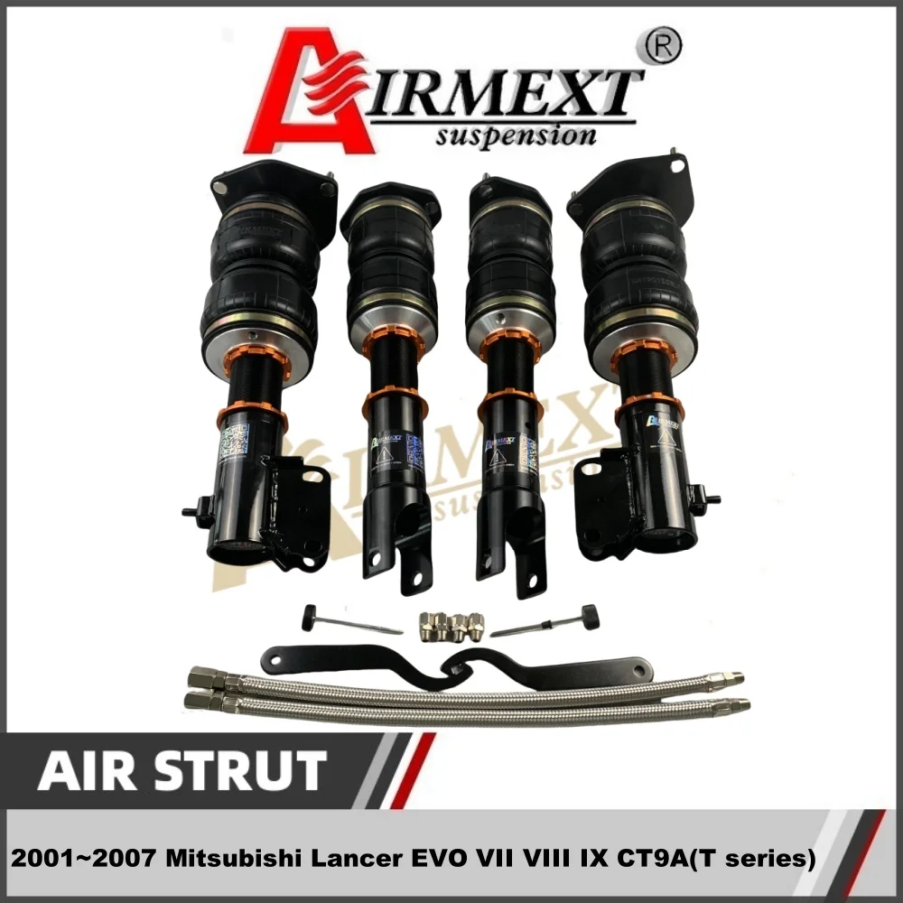 

Для Mitsubishi Lancer EVO VII VIII IX CT9A (2001-2007)/новая воздушная стойка/воздушная подвеска в сборе/пневматическая пружина в сборе бренд AIRMEXT