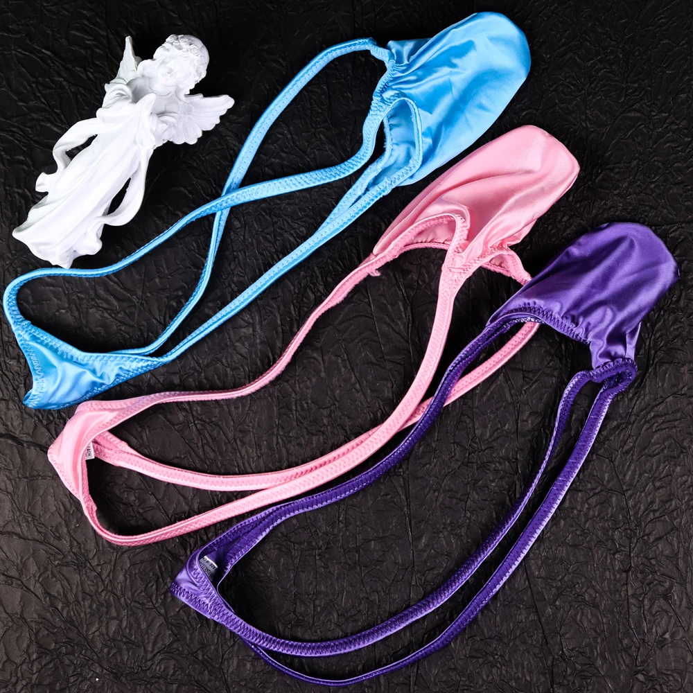 

Мужские плавки-стринги с кармашком, трусы для бодибилдинга, танга, сексуальные трусики, джокстрап, мужские блестящие глянцевые стринги, удобные и сексуальные.