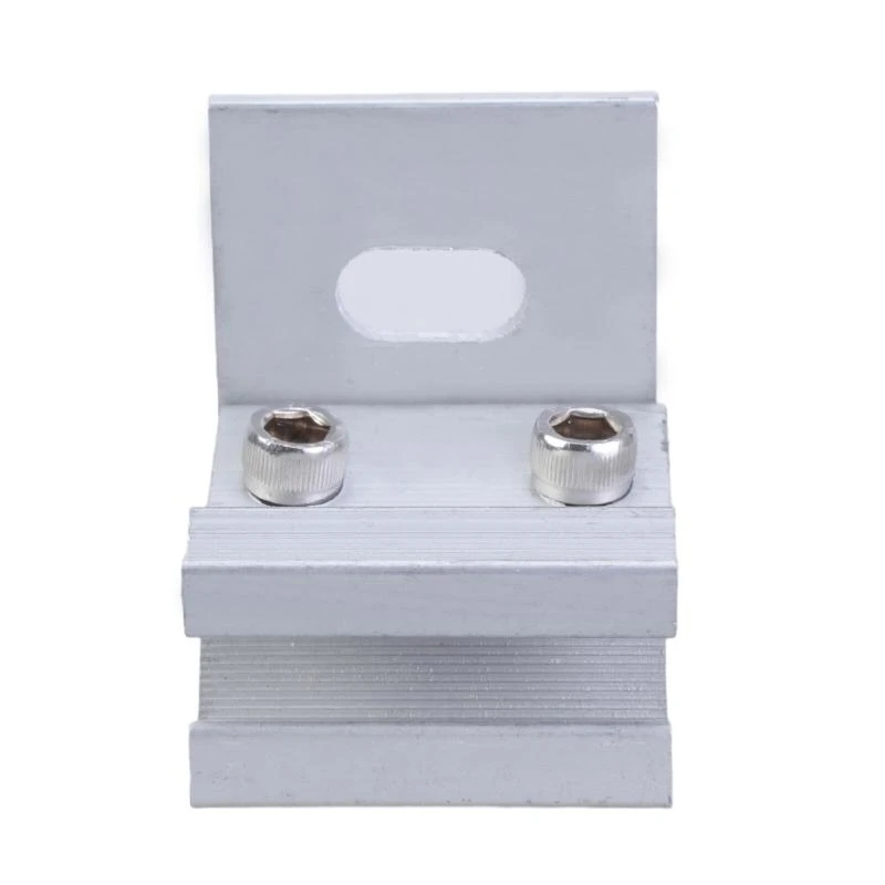 N58C متعددة الأغراض مشابك سقف الألومنيوم متينة لتأمين لوحة Solars 4pcs