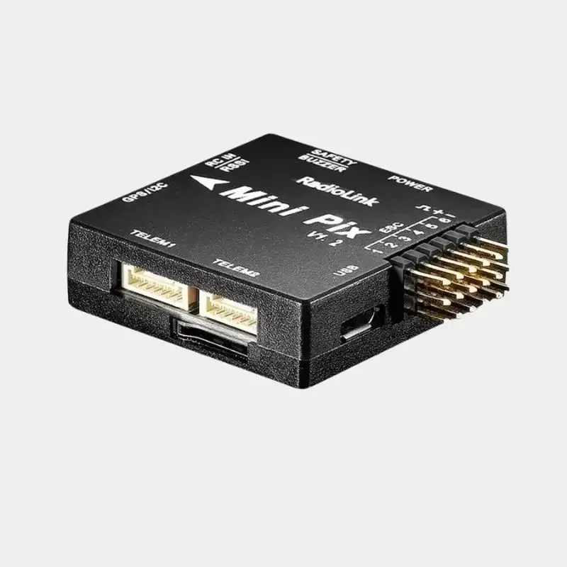 Radiolink Mini PIX V1.2 FC - متوافق مع Pixhawk، يدعم نظام تحديد المواقع M10N/TS100/SE100، لطائرات FPV والطائرات والطائرات