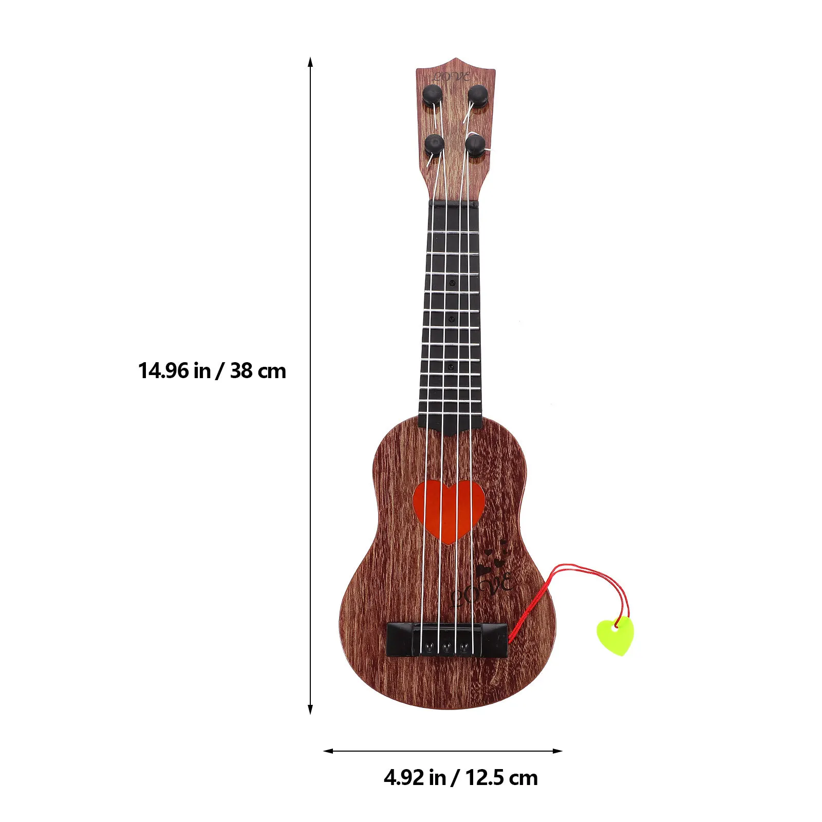 1Pcs Ukulele Simulation Musical Instrument Frühe Bildung Indoor Outdoor Spielen Helle Farbe Entwicklung