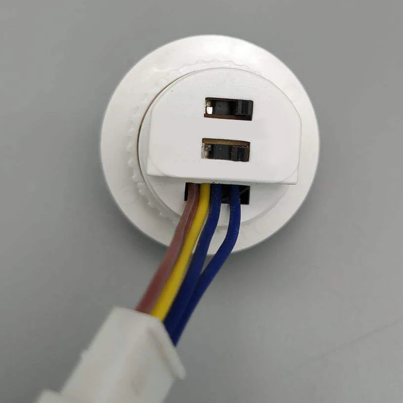 Mini Pir Infrarood Bewegingssensor Detectie 220V Instelbare Tijd Infrarood Automatische Led Licht Heks