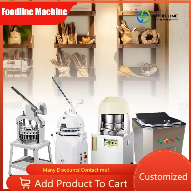 FL Stainless Steel Dough Divider and Rounder Bakery Equipment Kitchen Machine for Dividing and Shaping Dough Customized