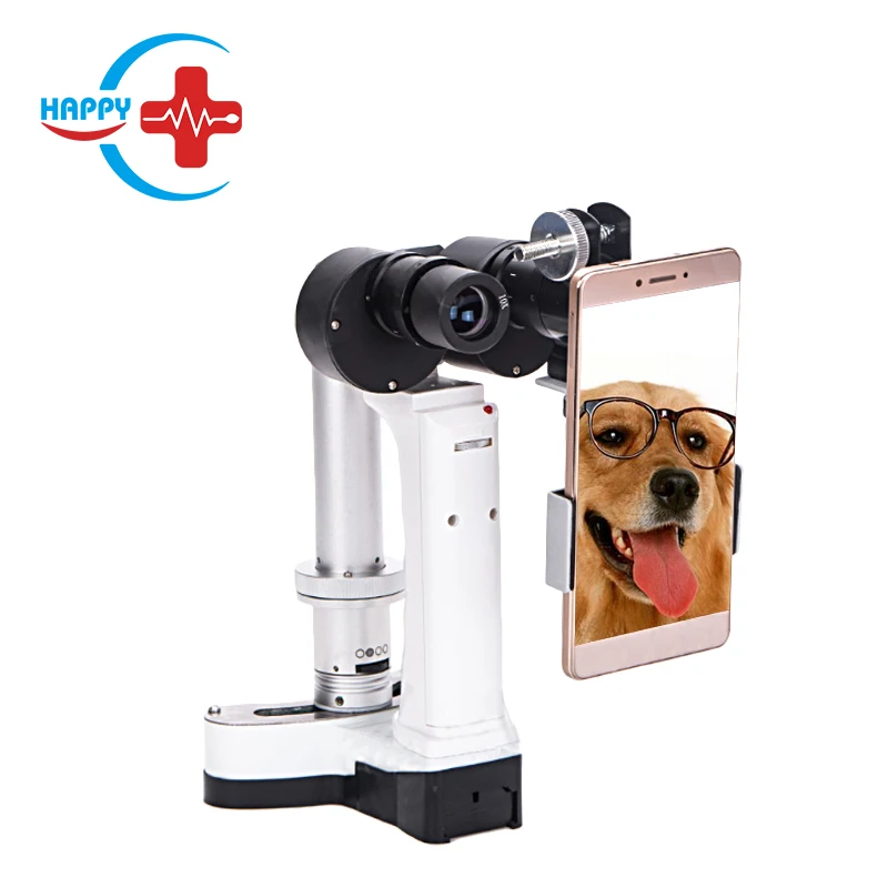 HC-Q005A Veterinary Ophthalmology Slit Lamp Portable Digital Mobile Phone Ophthalmic Slit Lamp For Animal Vet Clinic