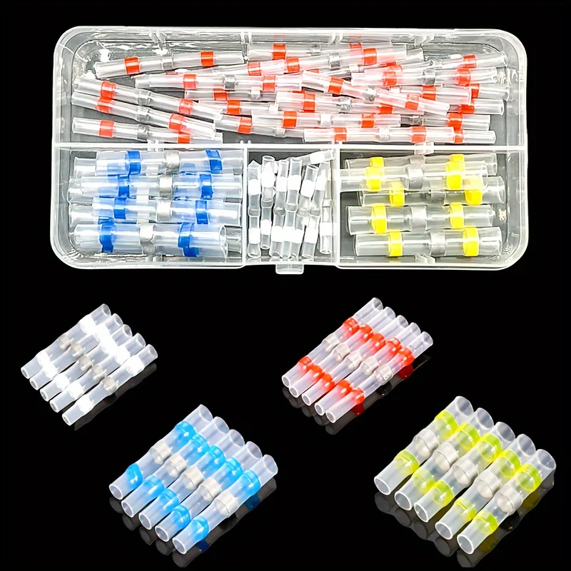 Schrumpfverbinder mit Schweisring, IP67 Wasserdicht, Schrumpfschlauch für die Verbindung von Elektrogeräten, Kabelverbinder-TerminalsSchrumpfverbinderSchweisringKabelverbinder-TerminalsVerbindung von Elektrogeräten – Detail 2